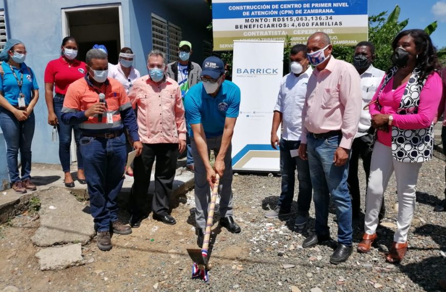 Con una inversión que supera los 15 millones de pesos, dimos inicio al primer Picazo para dejar iniciados los trabajos de construcción CPN del Distrito municipal de Zambrana.