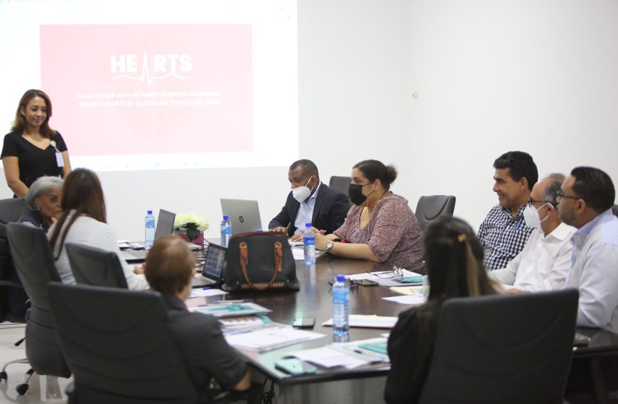 Presentan Capacitación sobre la Estrategia HEARTS