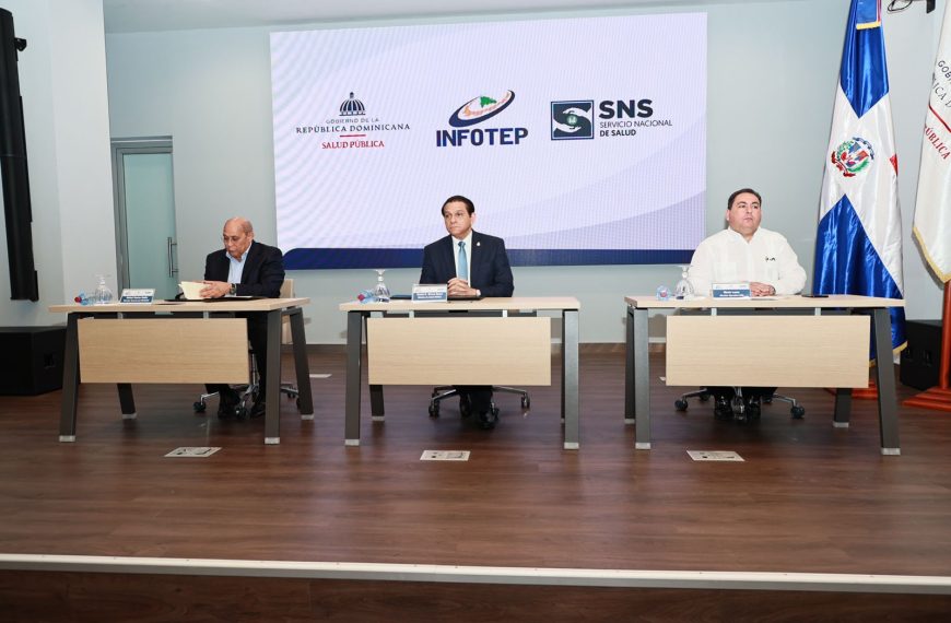 INFOTEP, MISPAS y SNS acuerdan la instalación de dos centros especializados para formar al sector Salud