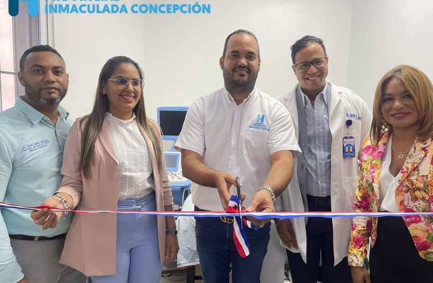 Nueva unidad de ecocardiograma para el hospital Inmaculada Concepción de Sánchez Ramírez