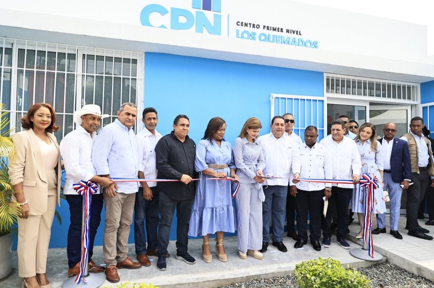Vicepresidenta entrega remozado Centro de Primer Nivel Los Quemados en Bonao