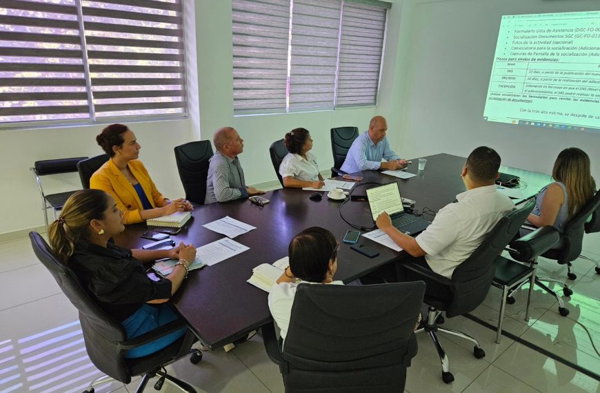 Comité de Calidad Institucional de Calidad se reúne para garantizar la mejora de procesos