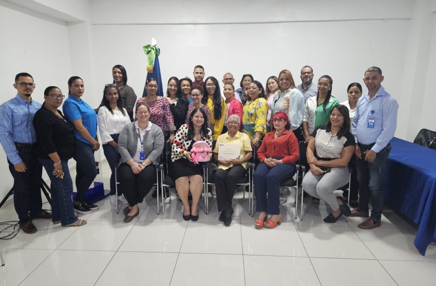 Reconocen a la Dra. María Aleida Bello en Importante Entrenamiento de Bioseguridad