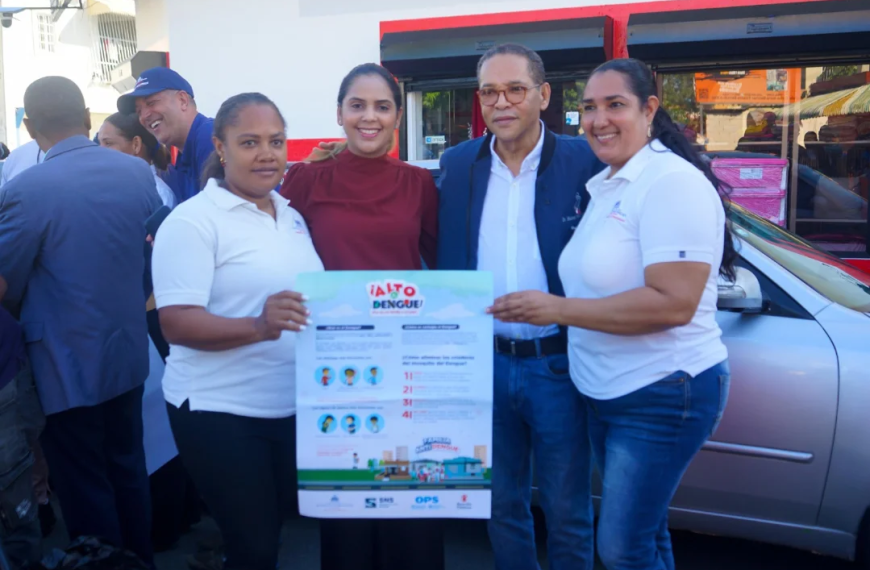 Arranca la gran jornada de prevención del dengue y la malaria en la Regional de Salud Cibao Sur