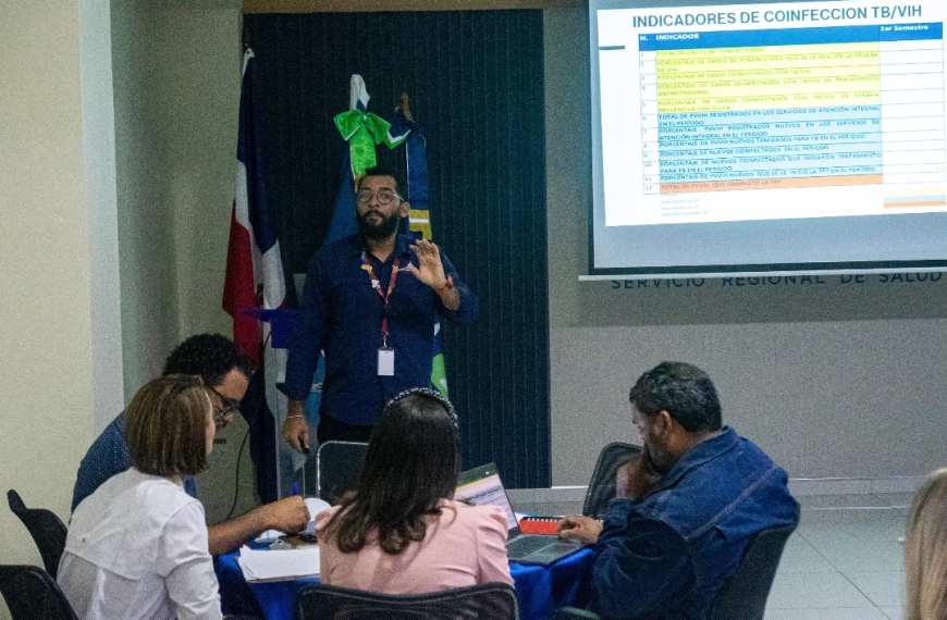 Ministerio de Salud y Regional Cibao Sur fortalecen acciones para el abordaje integral de la coinfecci&oacute;n TB/VIH