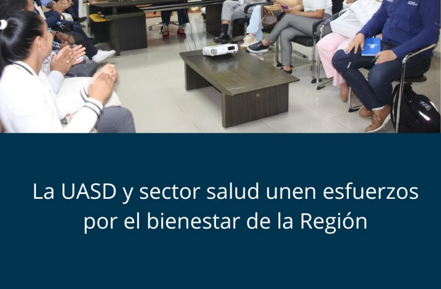 UASD Centro Bonao y SRS Cibao Sur coordinan acciones conjuntas para fortalecer la salud en la regi&oacute;n
