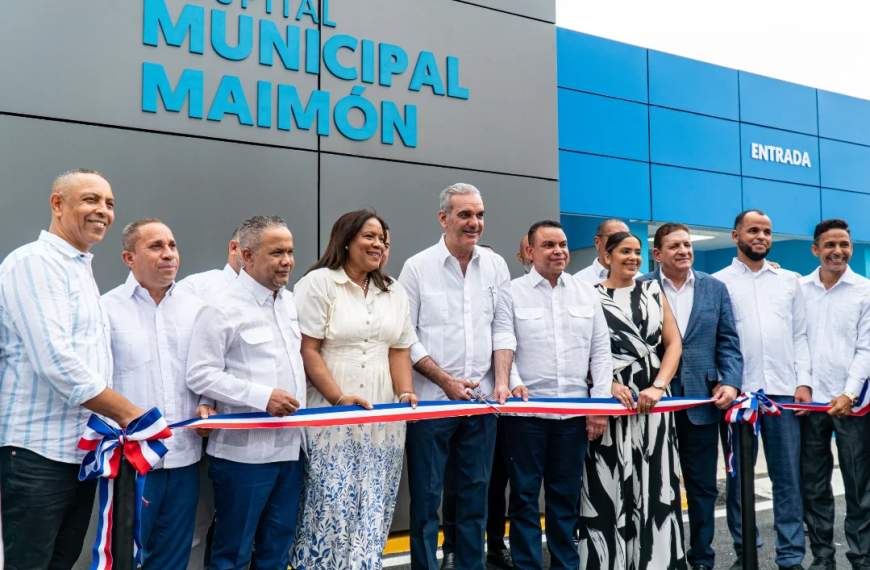 Inauguran Hospital Municipal de Maim&oacute;n para fortalecer la red p&uacute;blica de salud en Monse&ntilde;or Nouel